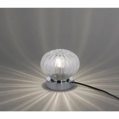 Luminaires Leuchten Direkt Lampe à poser Leuchten Direkt TABEA Transparent, 1 lumière