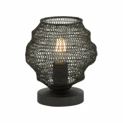 Lampes Vintages & Rétros-Luminaires Leuchten Direkt Lampe à poser Leuchten Direkt KOKON Noir, 1 lumière