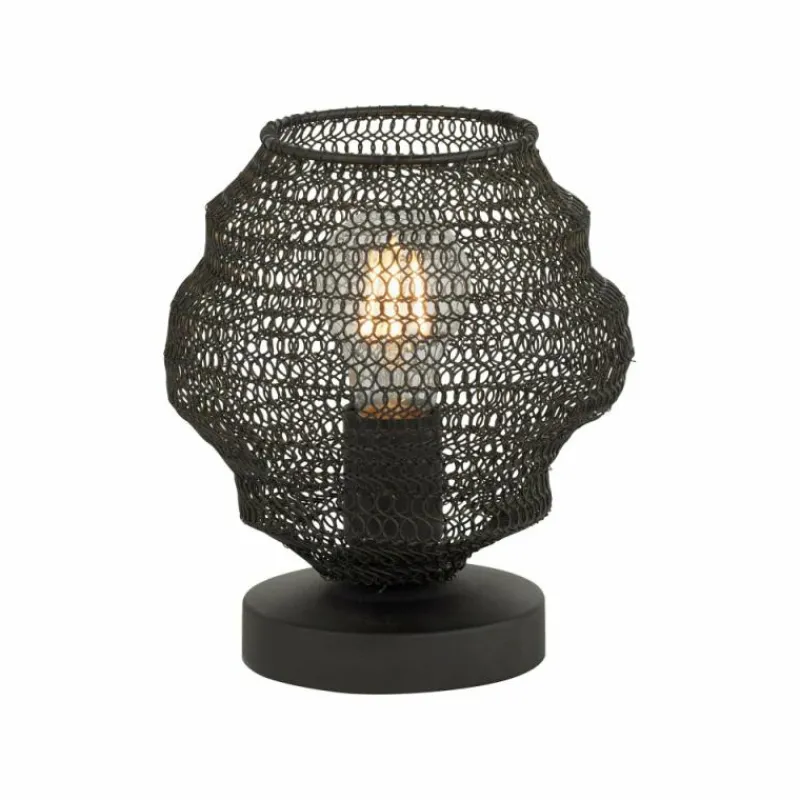 Lampes Vintages & Rétros-Luminaires Leuchten Direkt Lampe à poser Leuchten Direkt KOKON Noir, 1 lumière