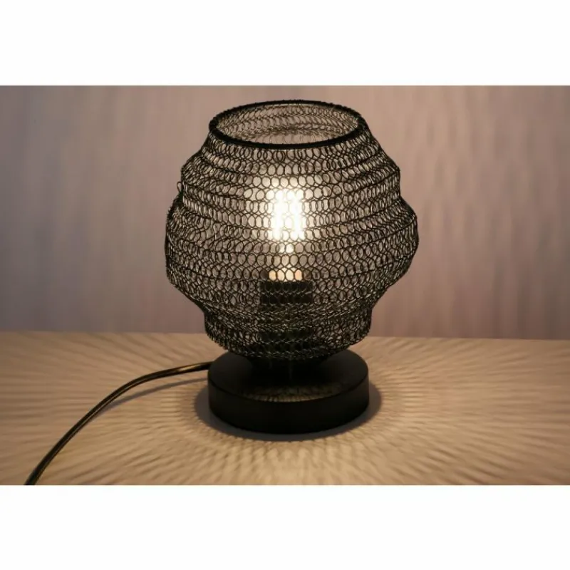 Lampes Vintages & Rétros-Luminaires Leuchten Direkt Lampe à poser Leuchten Direkt KOKON Noir, 1 lumière