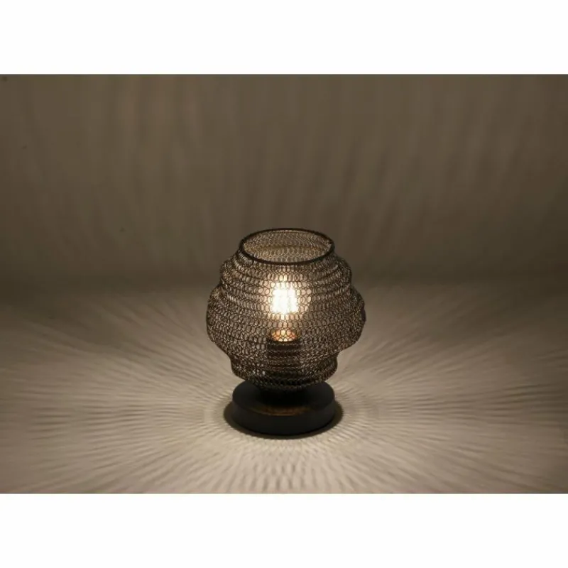 Lampes Vintages & Rétros-Luminaires Leuchten Direkt Lampe à poser Leuchten Direkt KOKON Noir, 1 lumière