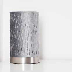 Lampes En Tissu-hofstein Lampe à poser Liared Gris, 1 lumière