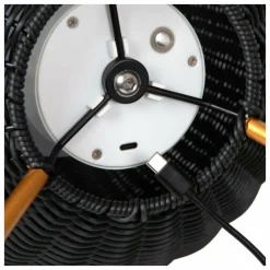 Luminaires Rustiques-Luminaires Lucide Lampe à poser Lucide COLIN LED Or, Laiton, 1 lumière