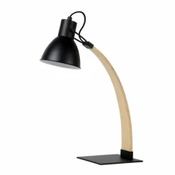 Luminaires Scandinaves-Luminaires Lucide Lampe à poser Lucide CURF Noir, 1 lumière