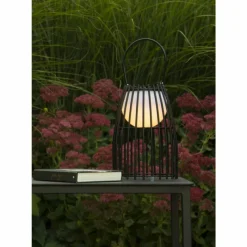 Luminaires Lucide Lampe à poser Lucide FJARA LED Noir, 1 lumière