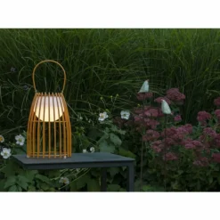 Luminaires Lucide Lampe à poser Lucide FJARA LED Brun, 1 lumière