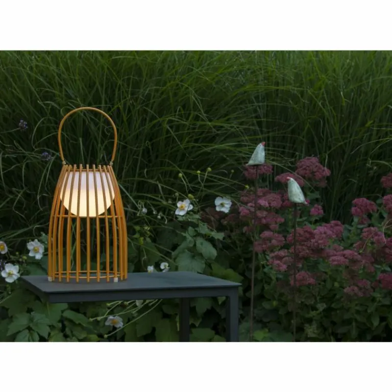 Luminaires Lucide Lampe à poser Lucide FJARA LED Brun, 1 lumière