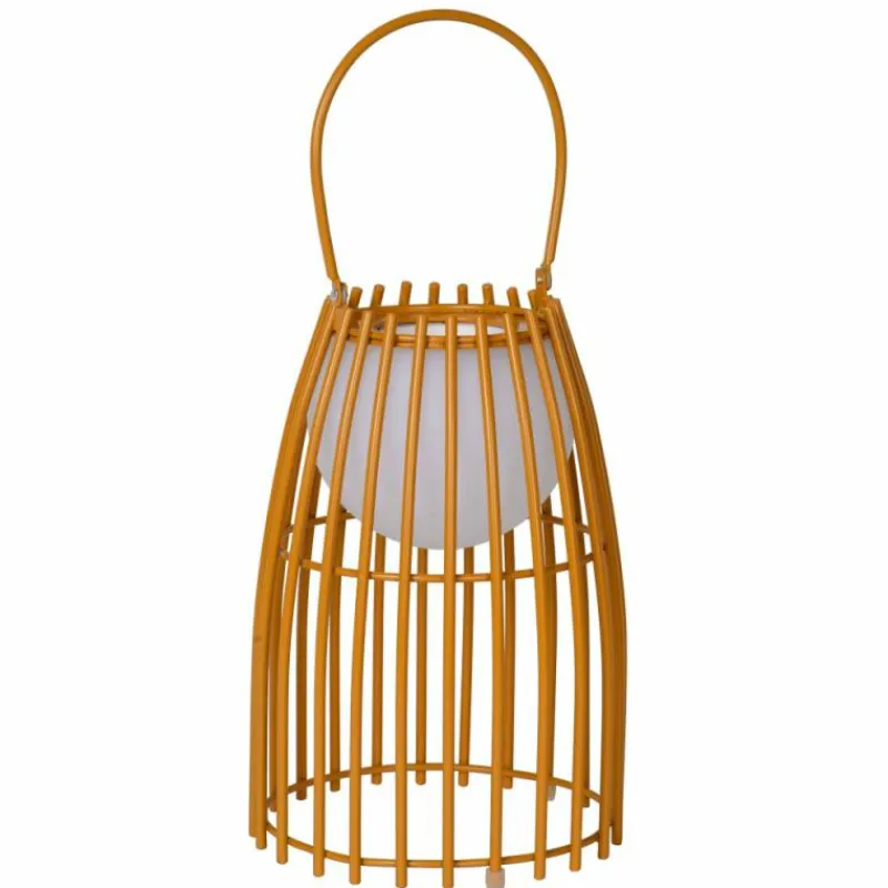 Luminaires Lucide Lampe à poser Lucide FJARA LED Brun, 1 lumière