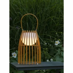 Luminaires Lucide Lampe à poser Lucide FJARA LED Brun, 1 lumière