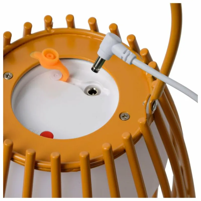 Luminaires Lucide Lampe à poser Lucide FJARA LED Brun, 1 lumière