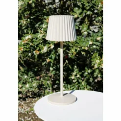 Luminaires Lucide Lampe à poser Lucide JUSTINE LED Beige, 1 lumière