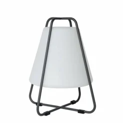 Luminaires Lucide Lampe à poser Lucide PYRAMID LED Anthracite, 1 lumière