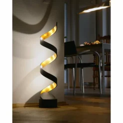 Lampes Dorées-Luminaires Lutec Lampe à poser Lutec HELIX Or, Noir, 4 lumières