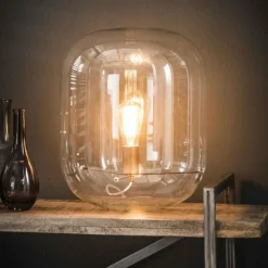 hofstein Lampe à poser Luttelgeest Transparent, 1 lumière