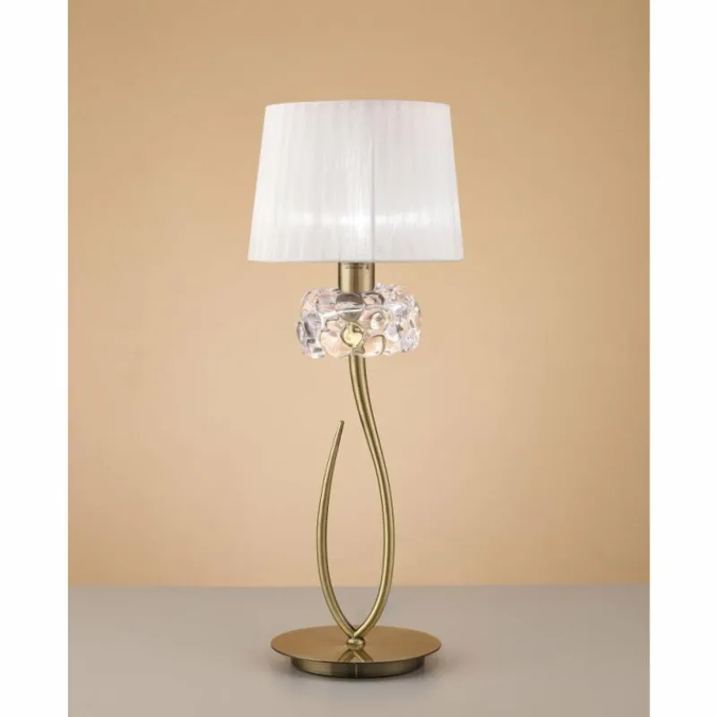 Luminaires Mantra Lampe à poser Mantra LOEWE Brun, 1 lumière