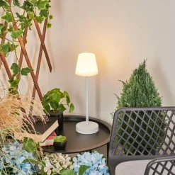 hofstein Lampe à poser Maza LED Blanc, 1 lumière