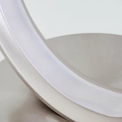 hofstein Lampe à poser Medle LED Nickel mat, 1 lumière