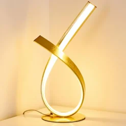 Lampes Dorées-hofstein Lampe à poser Medle LED Or, 1 lumière