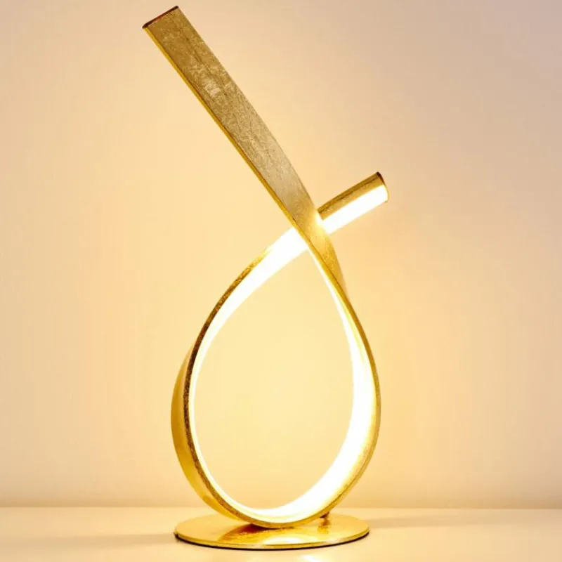 Lampes Dorées-hofstein Lampe à poser Medle LED Or, 1 lumière