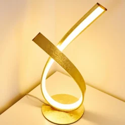 Lampes Dorées-hofstein Lampe à poser Medle LED Or, 1 lumière