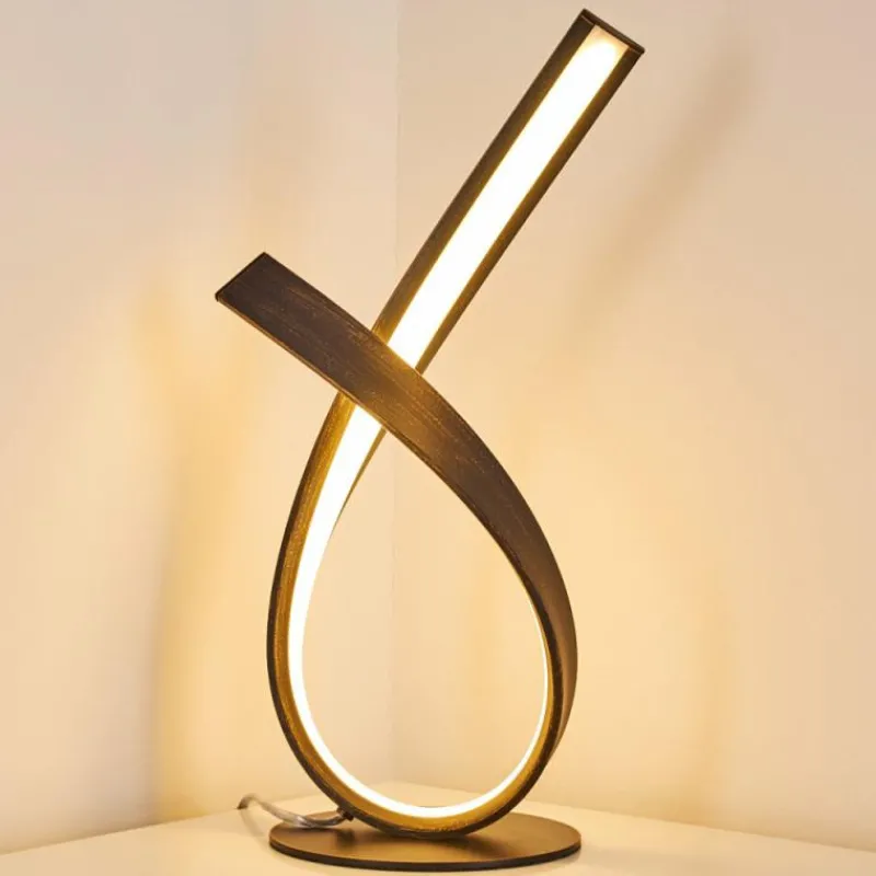 hofstein Lampe à poser Medle LED Rouille, 1 lumière* Éclairage Led