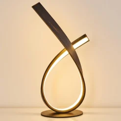 hofstein Lampe à poser Medle LED Rouille, 1 lumière* Éclairage Led