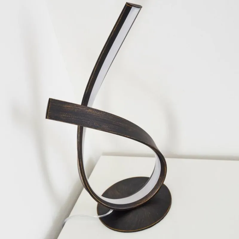 hofstein Lampe à poser Medle LED Rouille, 1 lumière* Éclairage Led