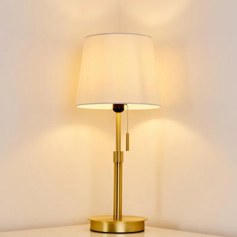 Lampes En Tissu-hofstein Lampe à poser Neuville Or, 1 lumière