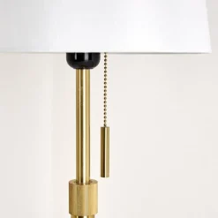 Lampes En Tissu-hofstein Lampe à poser Neuville Or, 1 lumière