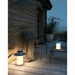 Luminaires Nordlux Lampe à poser Nordlux TEMPLE LED Zingué, 1 lumière