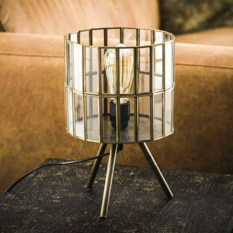 Lampes Industrielles-hofstein Lampe à poser OUDESTOIF Transparent, 1 lumière