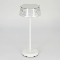 hofstein Lampe à poser Oundo LED Blanc, 1 lumière