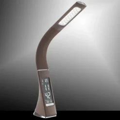 Lampes Industrielles-Luminaires Paul Neuhaus Lampe à poser Paul Neuhaus ALEX LED Brun, 1 lumière