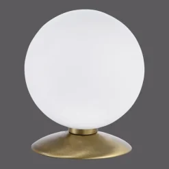Luminaires Paul Neuhaus Lampe à poser Paul Neuhaus BUBBA LED Laiton, 1 lumière