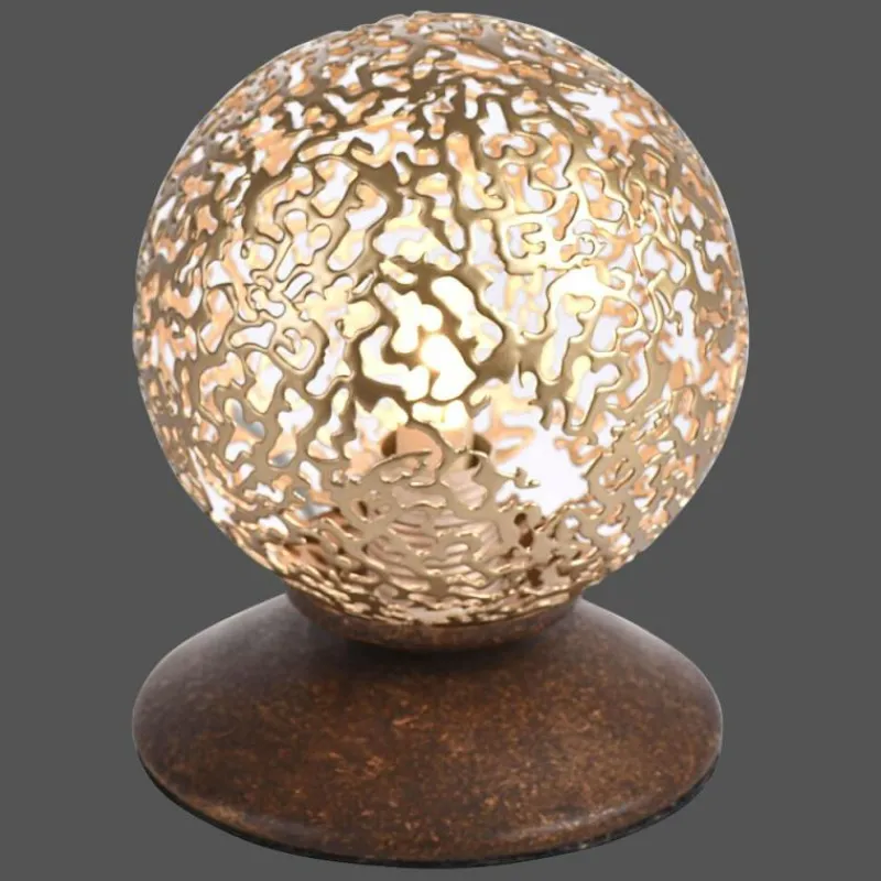 Lampe Turque-Luminaires Paul Neuhaus Lampe à poser Paul Neuhaus GRETA Rouille, 1 lumière