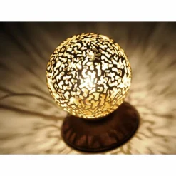 Lampe Turque-Luminaires Paul Neuhaus Lampe à poser Paul Neuhaus GRETA Rouille, 1 lumière