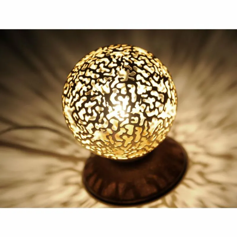 Lampe Turque-Luminaires Paul Neuhaus Lampe à poser Paul Neuhaus GRETA Rouille, 1 lumière