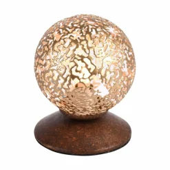 Lampe Turque-Luminaires Paul Neuhaus Lampe à poser Paul Neuhaus GRETA Rouille, 1 lumière