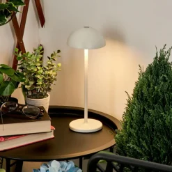 hofstein Lampe à poser Pelaro LED Blanc, 1 lumière