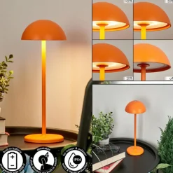 hofstein Lampe à poser Pelaro LED Orange, 1 lumière