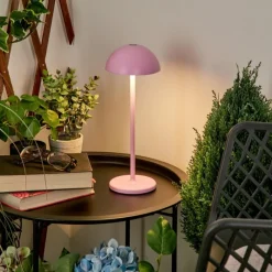 hofstein Lampe à poser Pelaro LED Rose, 1 lumière
