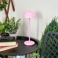 hofstein Lampe à poser Pelaro LED Rose, 1 lumière
