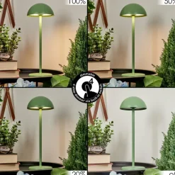 hofstein Lampe à poser Pelaro LED Vert, 1 lumière