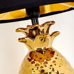 Lampes En Tissu-hofstein Lampe à poser Pina Or, 1 lumière