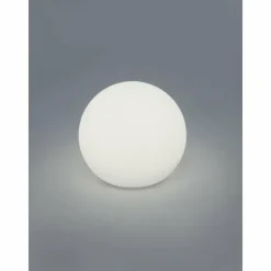 Luminaires Rustiques-Luminaires Reality Lampe à poser Reality BAHAMAS LED Blanc, 1 lumière