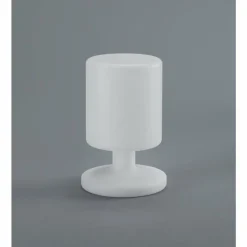 Luminaires Rustiques-Luminaires Reality Lampe à poser Reality BARBADOS LED Blanc, 1 lumière