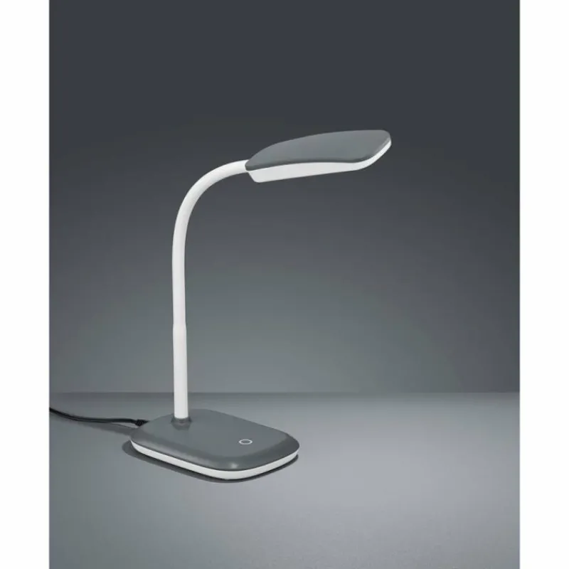 Luminaires Reality Lampe à poser Reality BOA LED Titane, 1 lumière* Éclairage Led