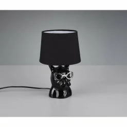 Lampes En Tissu-Luminaires Reality Lampe à poser Reality DOSY Noir, 1 lumière