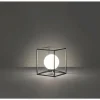 Luminaires Reality Lampe à poser Reality GABBIA Noir, 1 lumière* Lampes À Poser