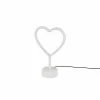Luminaires Reality Lampe à poser Reality HEART LED Blanc, 1 lumière* Lampes À Poser